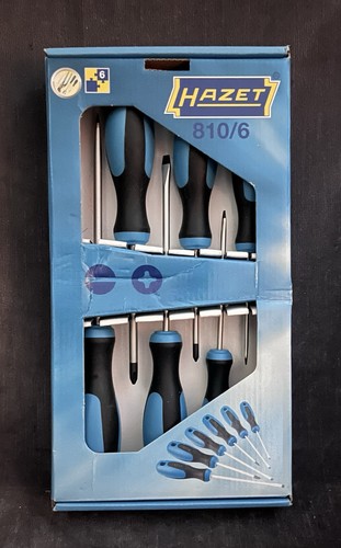 Nib hazet 810 screwdrivers - nib, 810/6