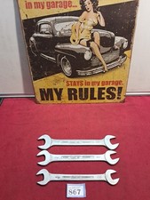 Set of 3 Vintage Hazet Open