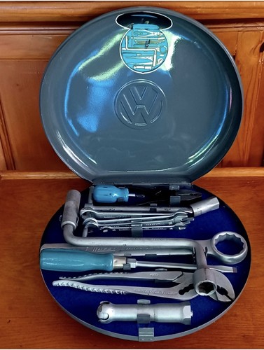 Vtg hazet round metal - metal, toolkit
